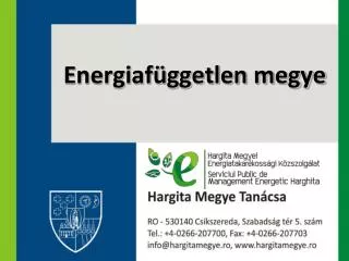 energiaf ggetlen megye