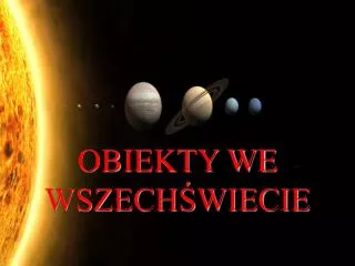 obiekty we wszech wiecie