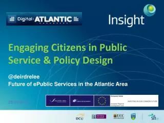 Engaging Citizens in Public Service &amp; Policy Design