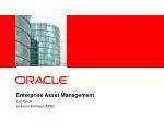 Enterprise Asset Management - slide 1