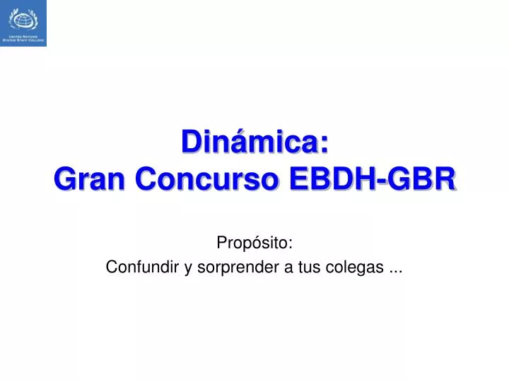 din mica gran concurso ebdh gbr