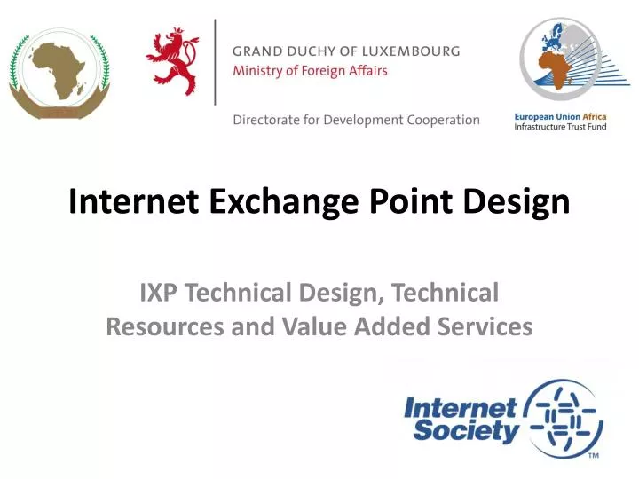 internet exchange point design