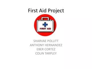 First Aid Project
