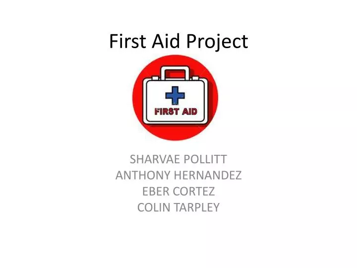 first aid project