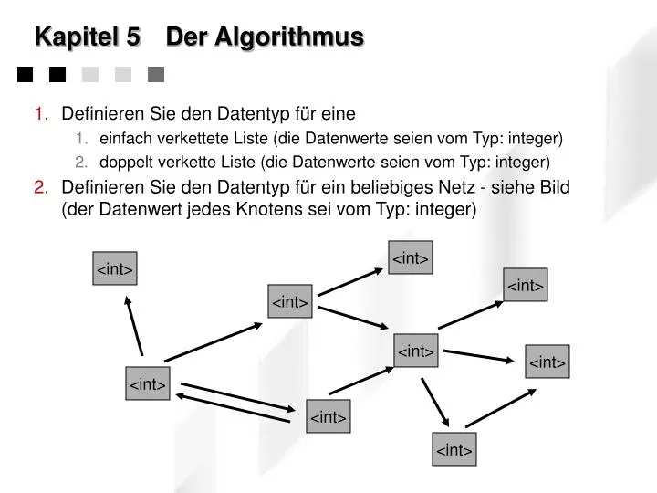 kapitel 5 der algorithmus