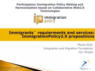 Martin Eber Integration and Migration Foundation Our People