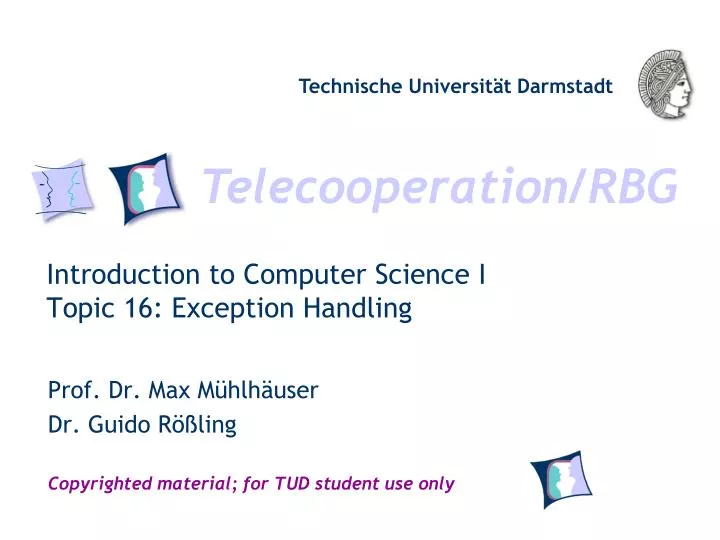 introduction to computer science i topic 16 exception handling