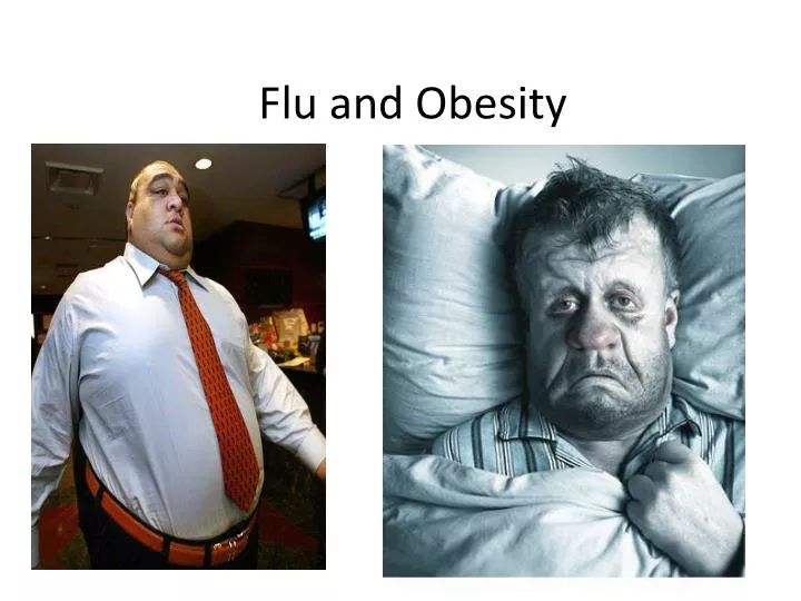 flu and obesity