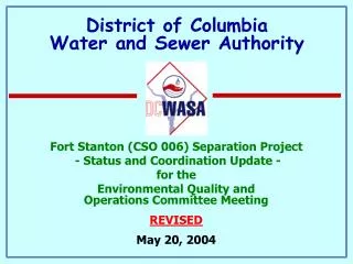 District of Columbia Water and Sewer Authority