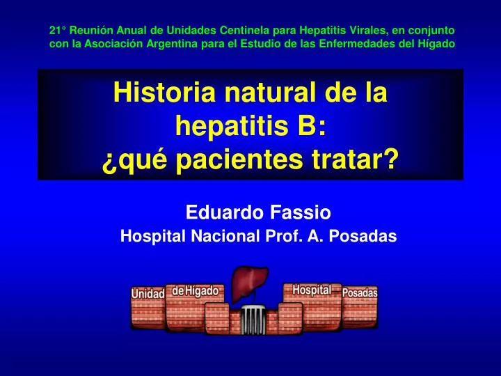 historia natural de la hepatitis b qu pacientes tratar