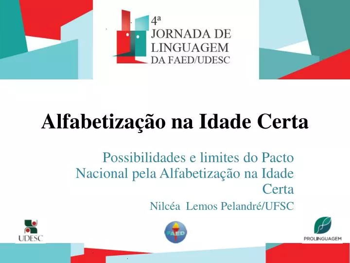 alfabetiza o na idade certa