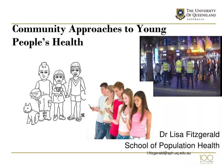 community approaches to young people s health