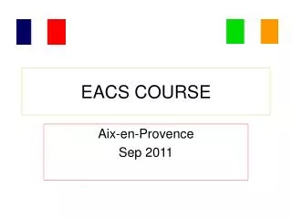 EACS COURSE