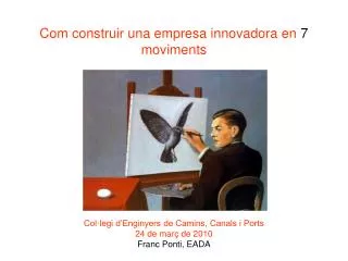 com construir una empresa innovadora en 7 moviments