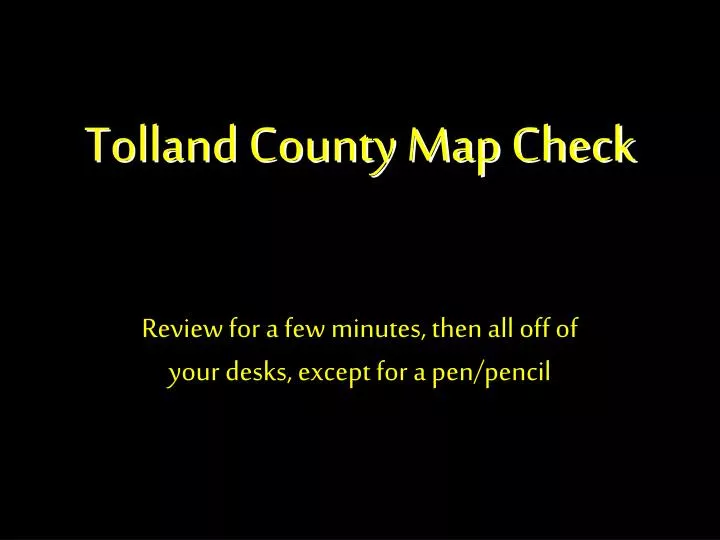 tolland county map check