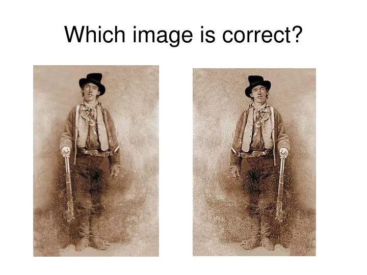 which image is correct