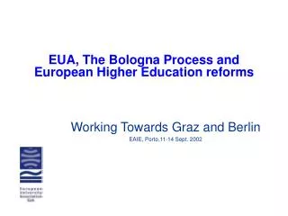 EUA, The Bologna Process and European Higher Education reforms