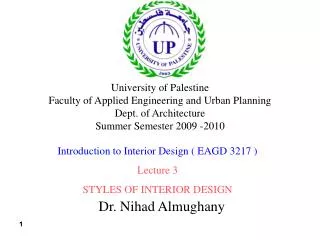 Dr. Nihad Almughany