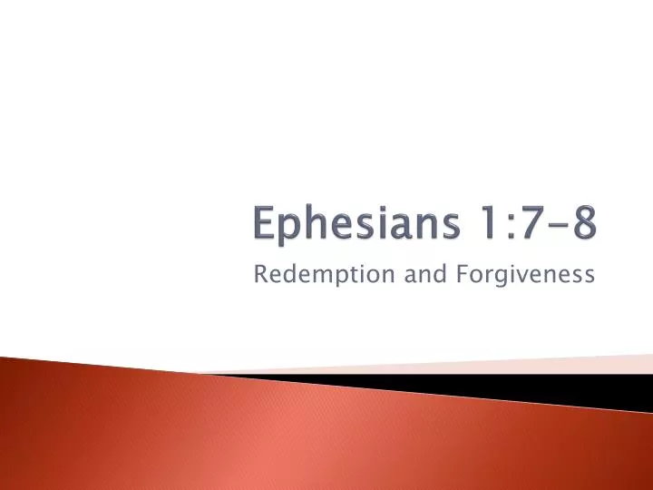 ephesians 1 7 8