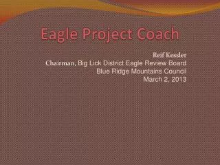 Eagle Project Coach