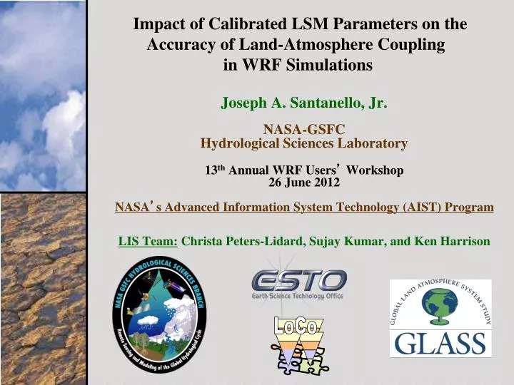 impact of calibrated lsm parameters on the accuracy of land atmosphere coupling in wrf simulations