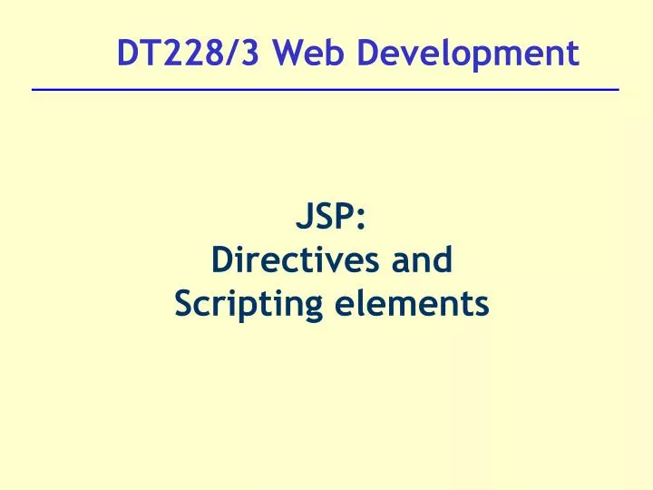 dt228 3 web development