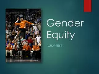 Gender Equity