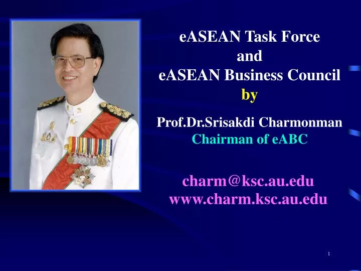 easean task force and easean business council by