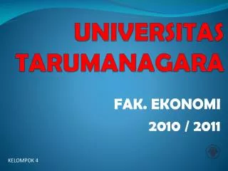 universitas tarumanagara