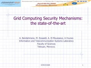 Grid Computing Security Mechanisms: the state-of-the-art