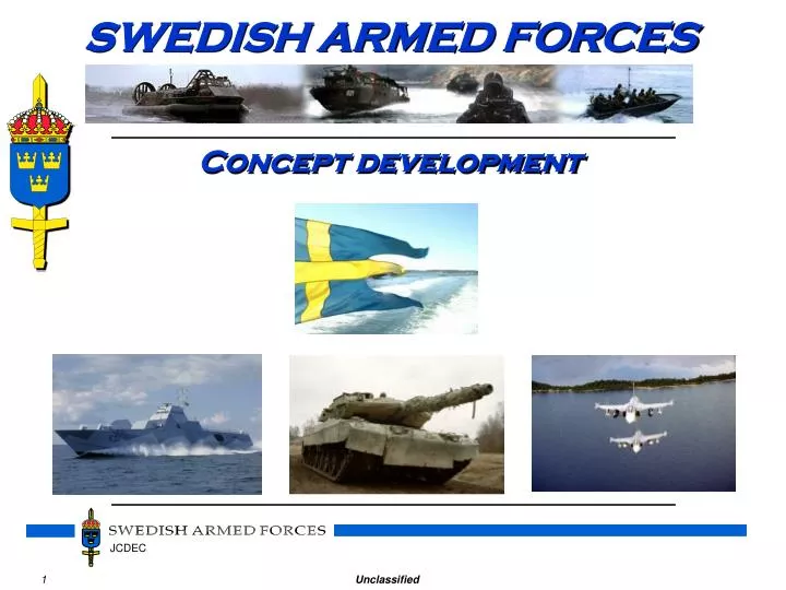 swedish armed forces concept development