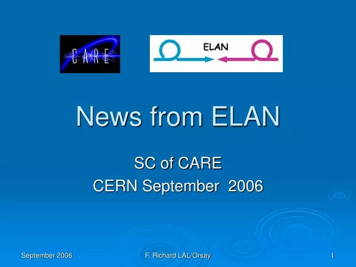 news from elan