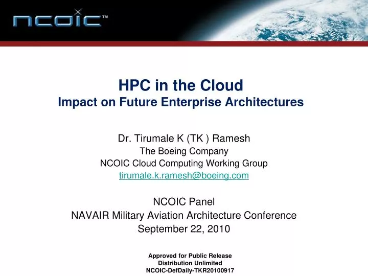 hpc in the cloud impact on future enterprise architectures
