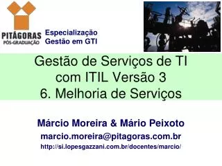 gest o de servi os de ti com itil vers o 3 6 melhoria de servi os