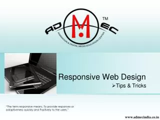 responsive web design