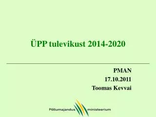 pp tulevikust 2014 2020