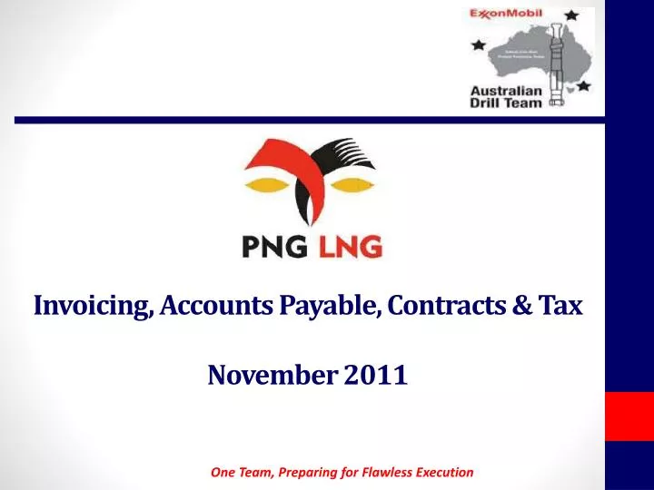 invoicing accounts payable contracts tax november 2011