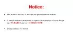 Notice: - slide 1
