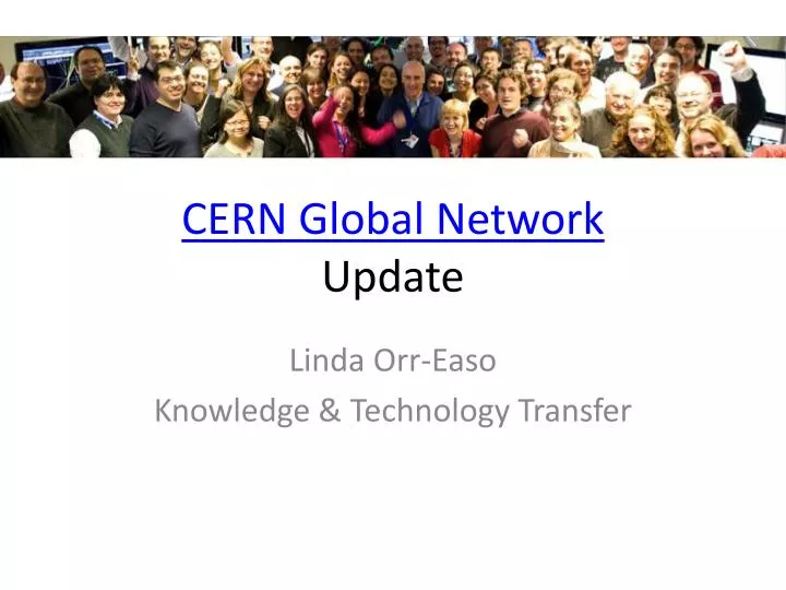 cern global network update