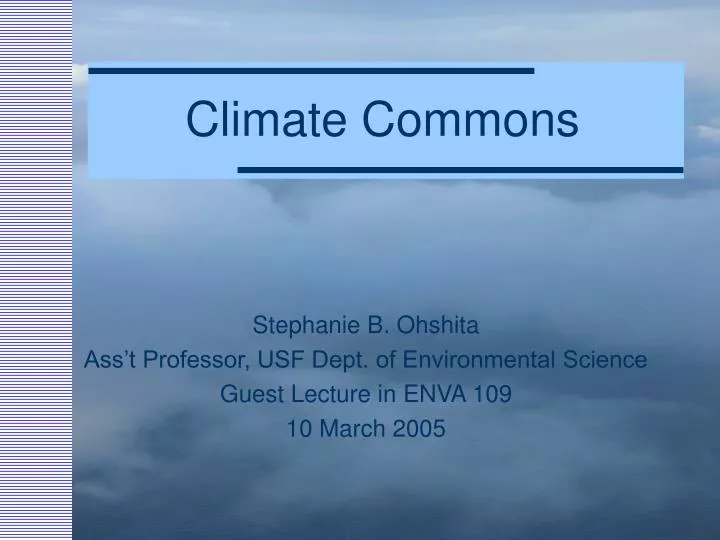 climate commons