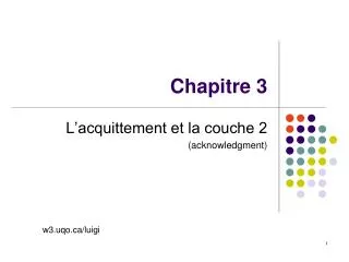 chapitre 3