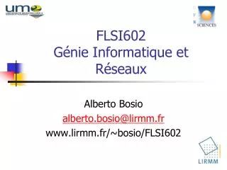 flsi602 g nie informatique et r seaux