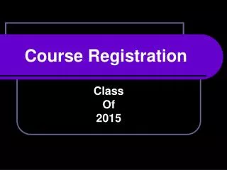 Course Registration