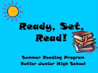Need for a Summer Reading Program