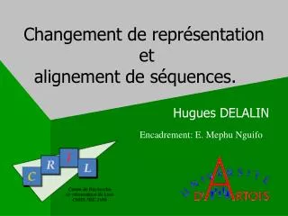 changement de repr sentation et alignement de s quences