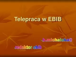 telepraca w ebib