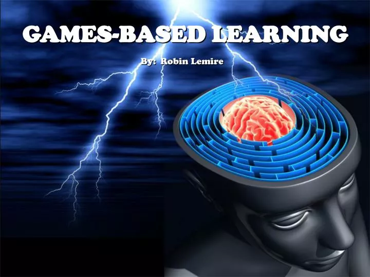games based learning