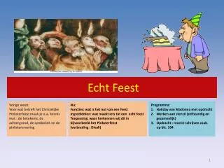 echt feest