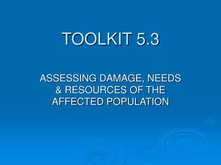 toolkit 5 3