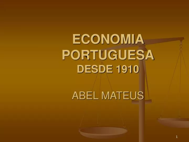 economia portuguesa desde 1910 abel mateus